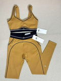 Alo Yoga Heart Throb sports bra and leggings set