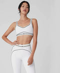 Alo Yoga Heart Throb sports bra and leggings set