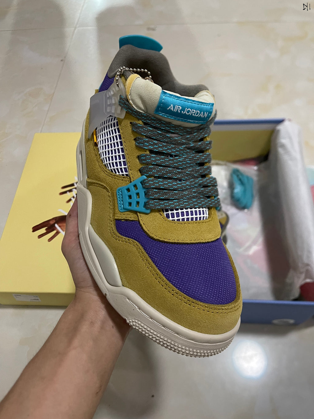 Air Jordan 4 Retro SP Union LA "Desert Moss"