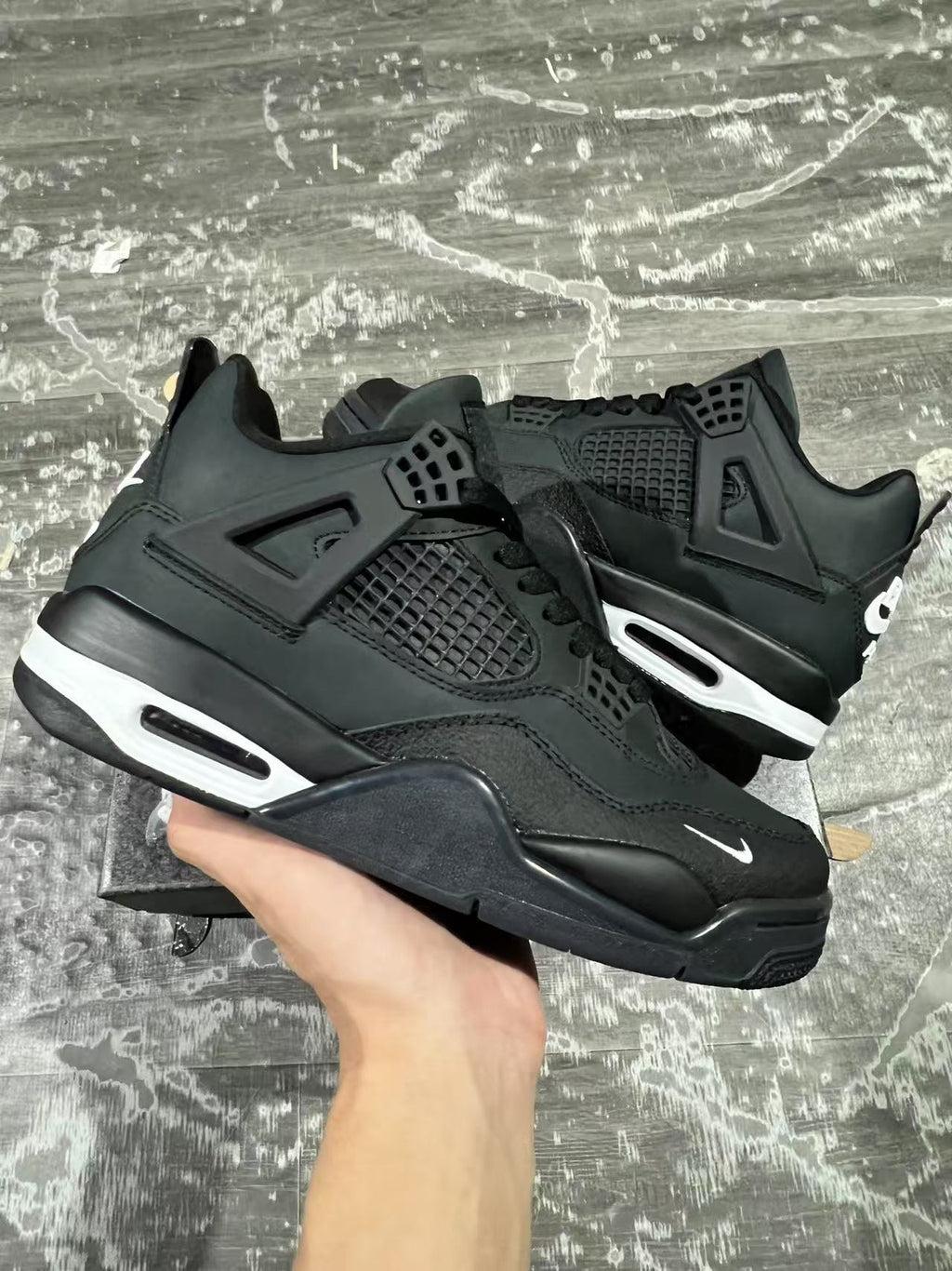 Nigel Sylvester x Air Jordan 4 "Black"