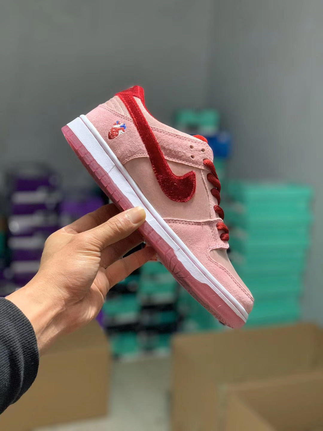 the Nike SB Dunk Low StrangeLove Skateboards