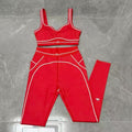 Alo Yoga Heart Throb sports bra and leggings set