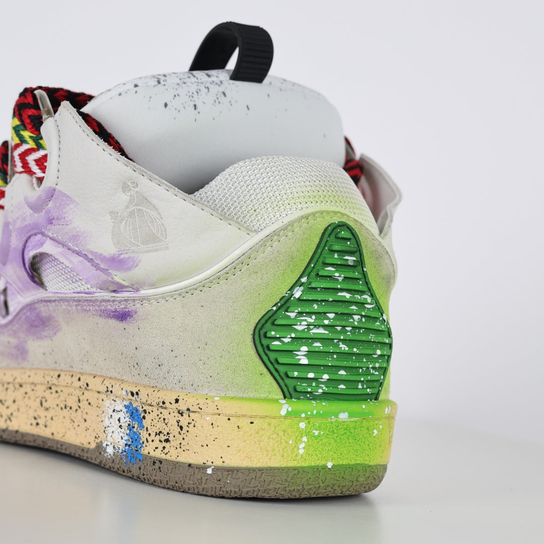 Lanvin x Gallery Dept. Painted Leather Curb Sneaker