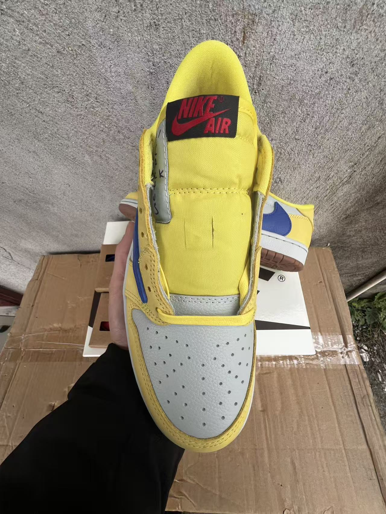 Travis Scott x Air Jordan 1 Retro Low OG "Canary"