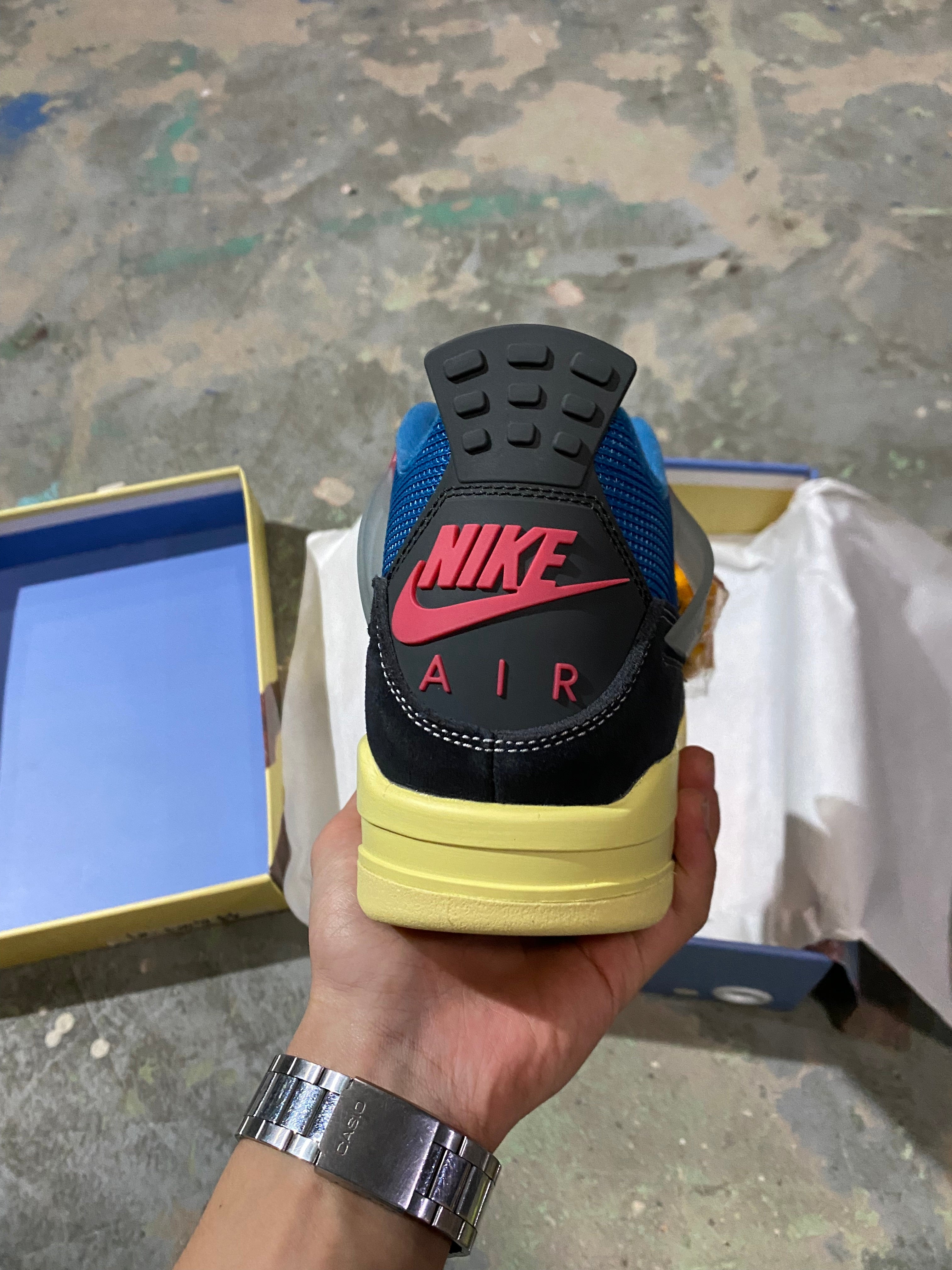 Union LA x Air Jordan 4 Retro 'Off Noir'