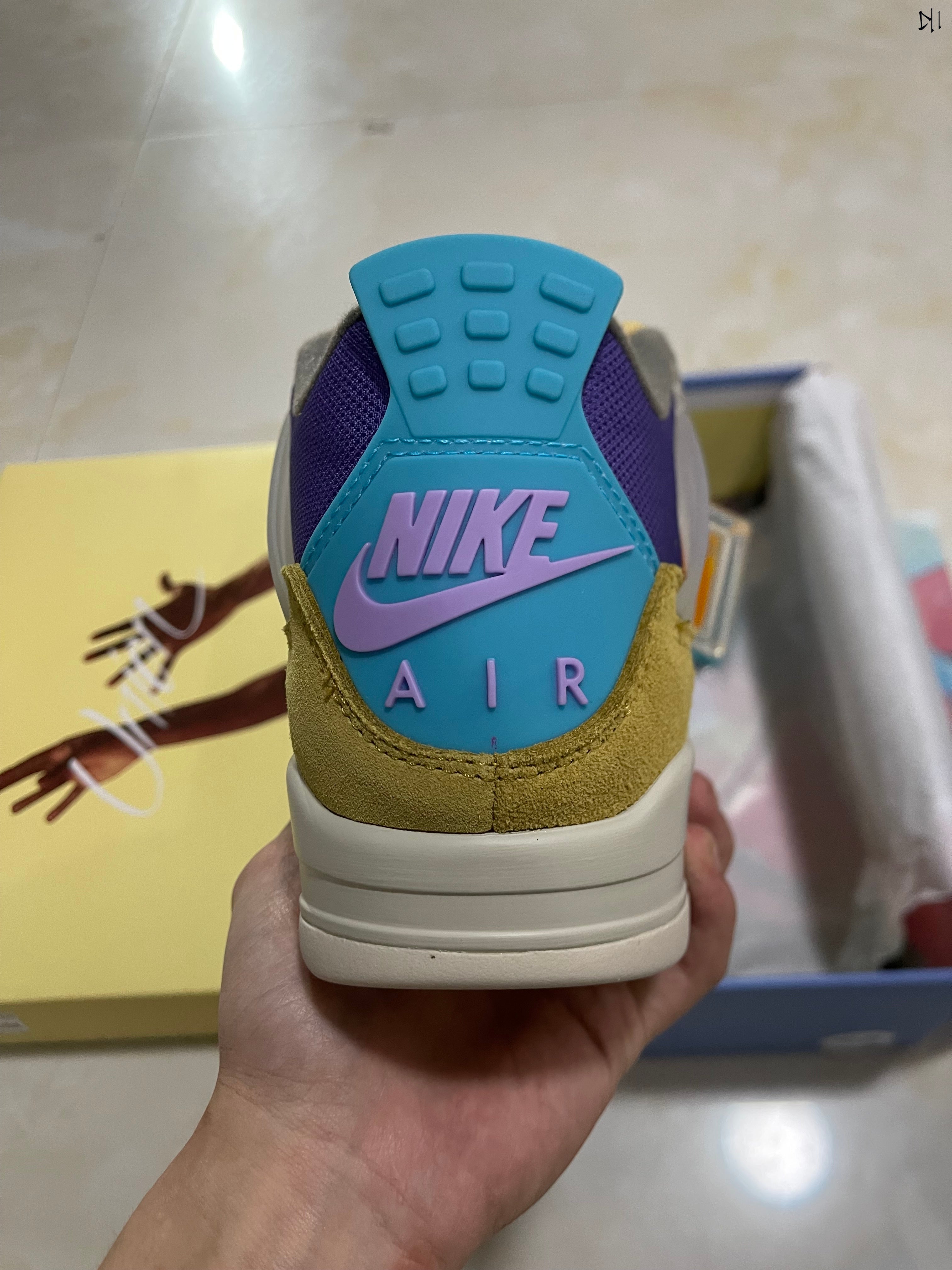 Air Jordan 4 Retro SP Union LA "Desert Moss"