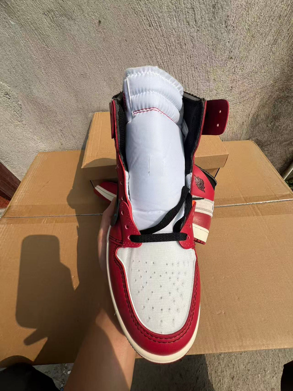 the Nike Air Jordan 1 Retro High Off-White "Chicago"