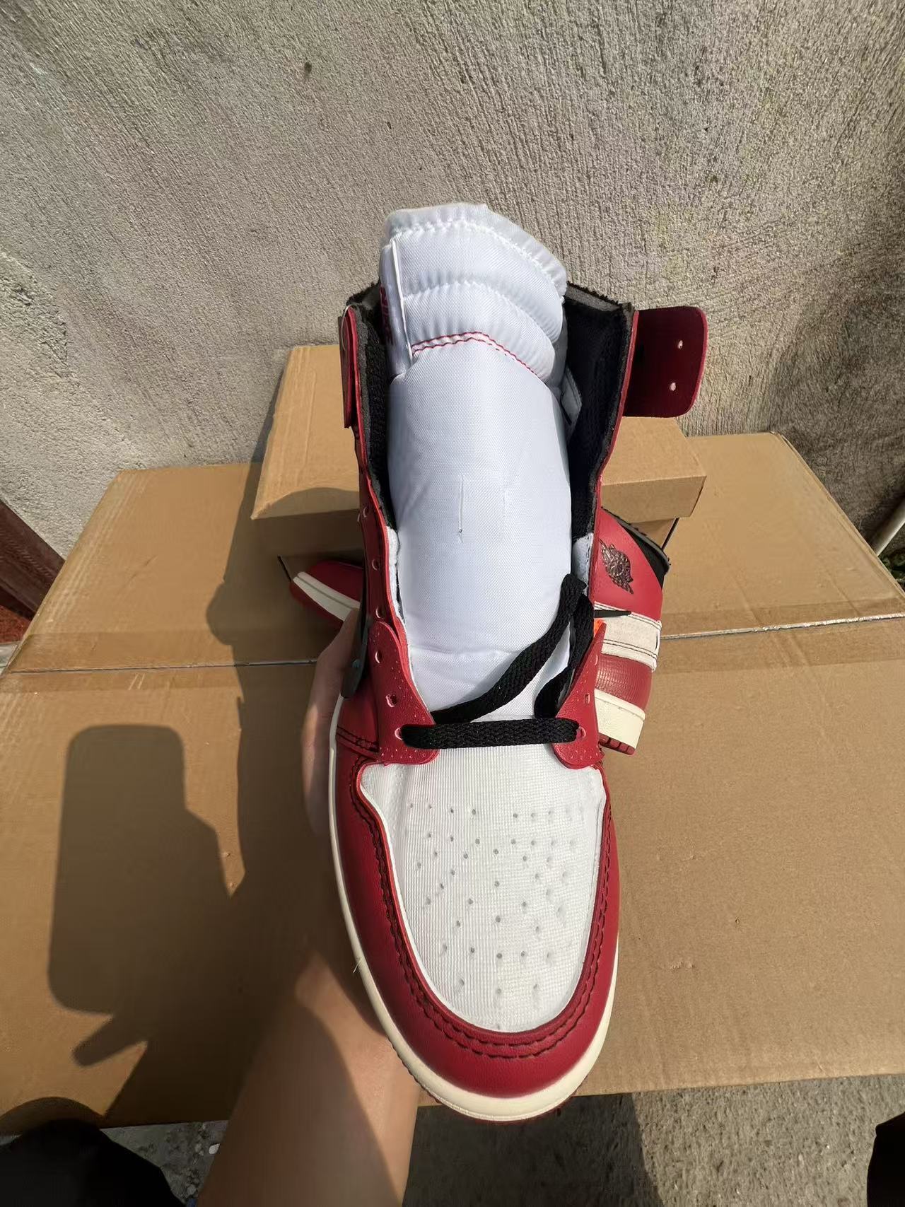 the Nike Air Jordan 1 Retro High Off-White "Chicago"