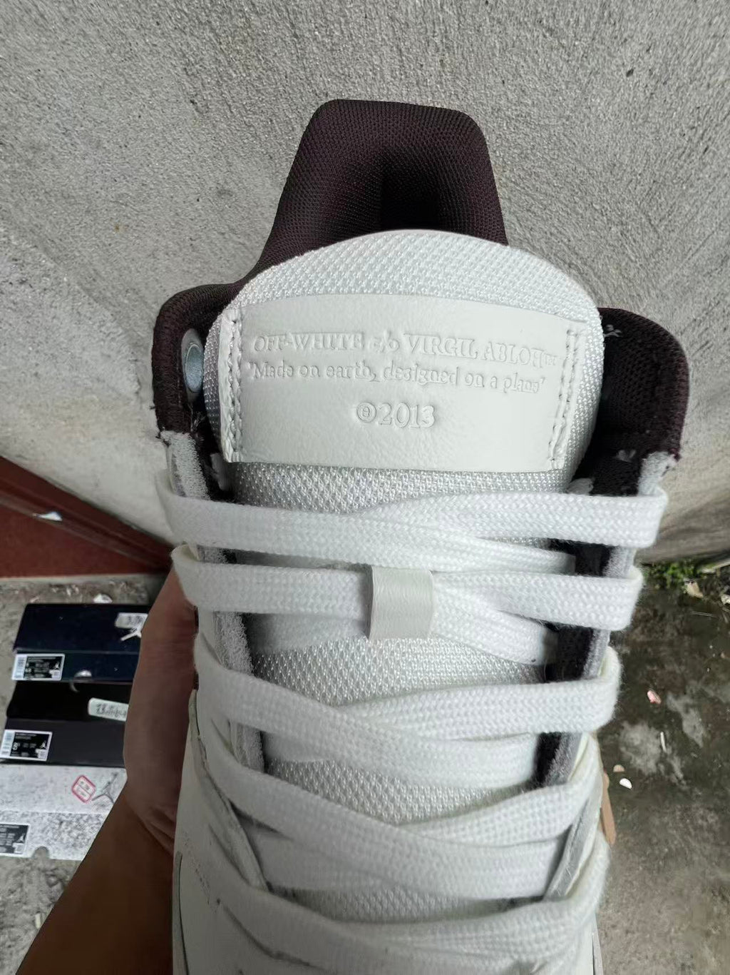 Off-White “Out Of Office” (OOO) Low-Top Sneakers