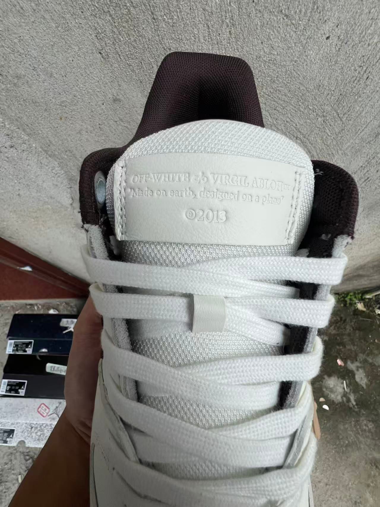 Off-White “Out Of Office” (OOO) Low-Top Sneakers