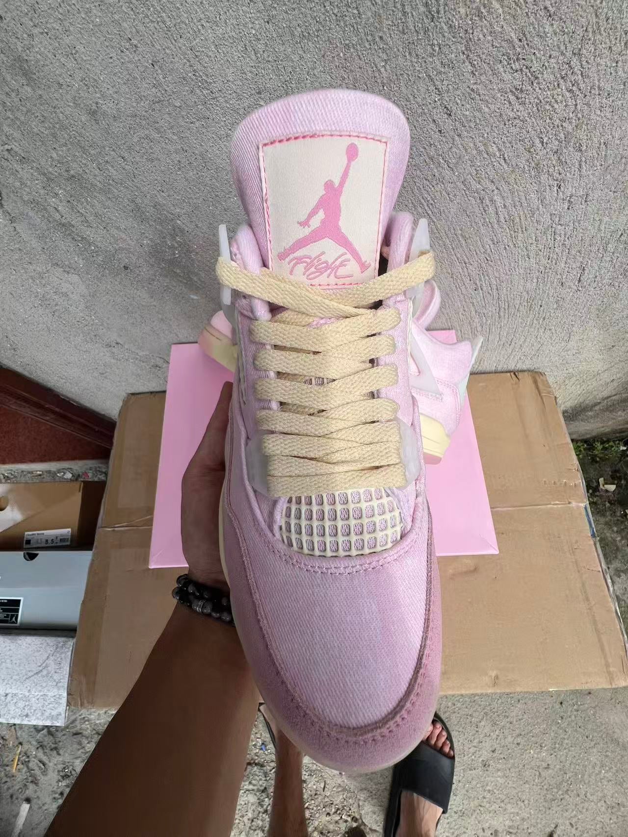 Women's Air Jordan 4 Retro "Iced Carmine"