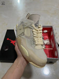 Off-White x Nike Air Jordan 4 Retro "Sail"