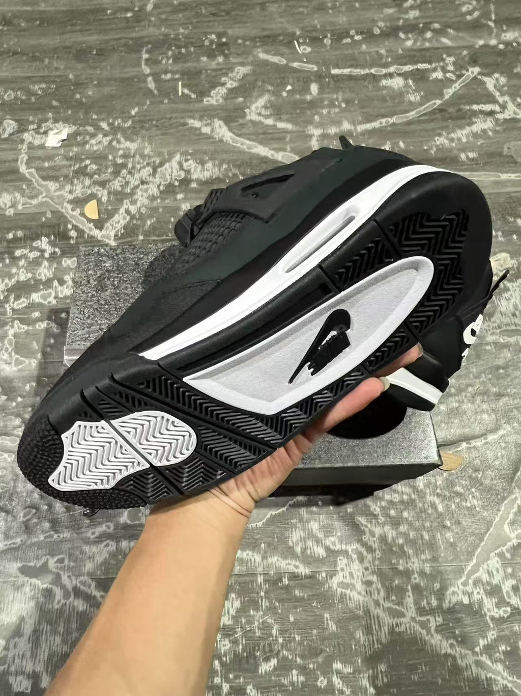 Nigel Sylvester x Air Jordan 4 "Black"