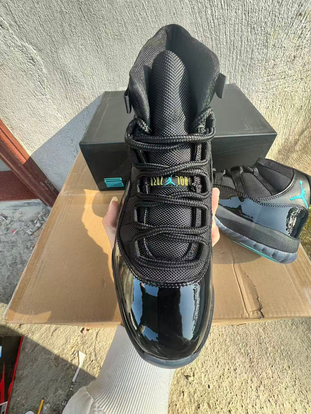 the Air Jordan 11 Retro "Gamma Blue."