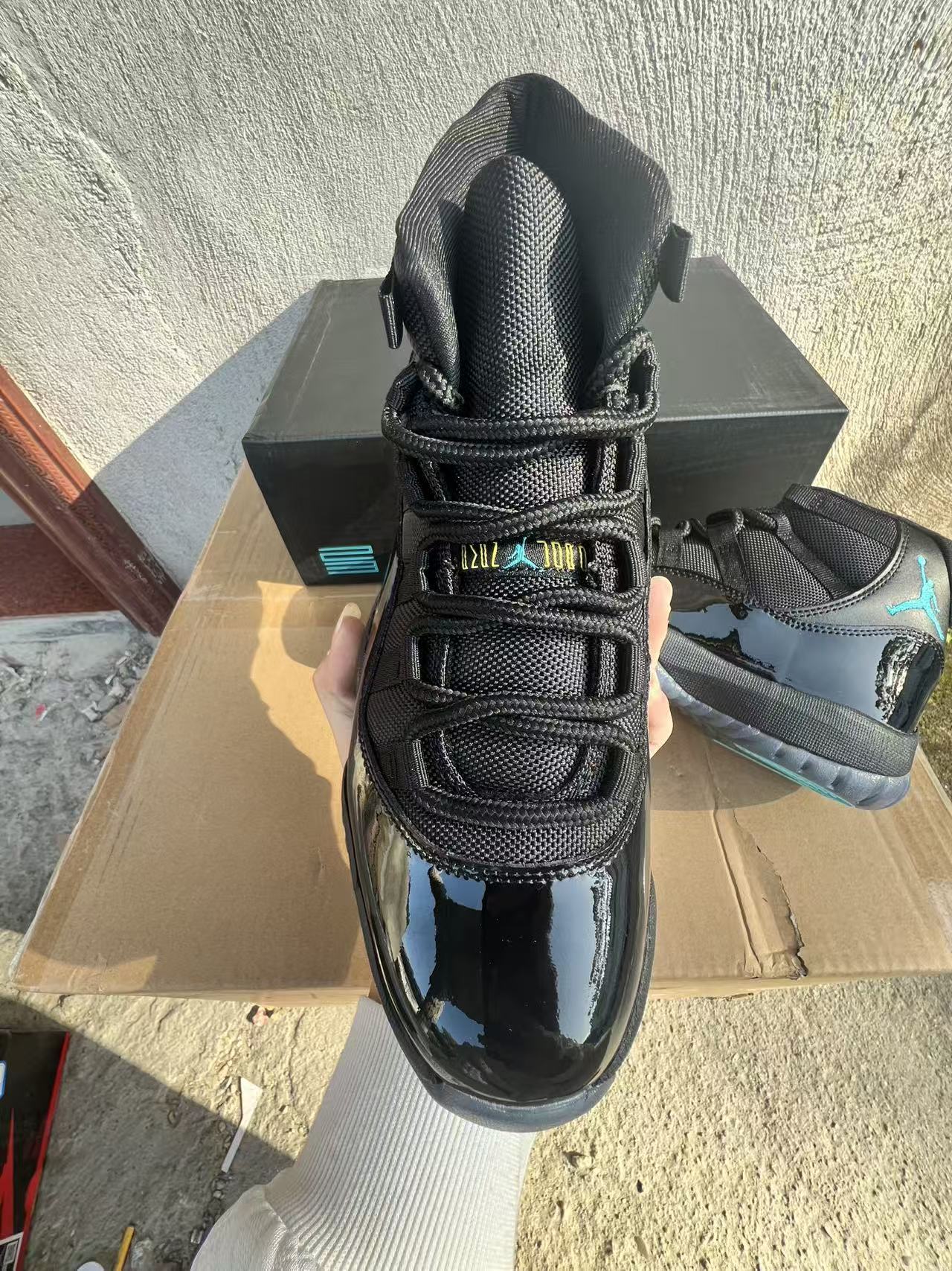 the Air Jordan 11 Retro "Gamma Blue."