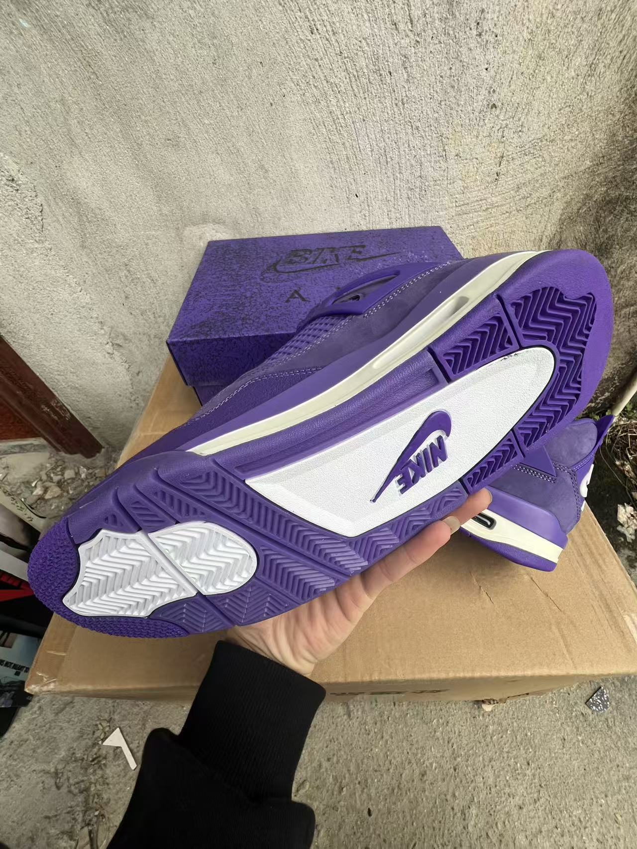 Nigel Sylvester x Air Jordan 4 Retro OG SP "Purple Brick"