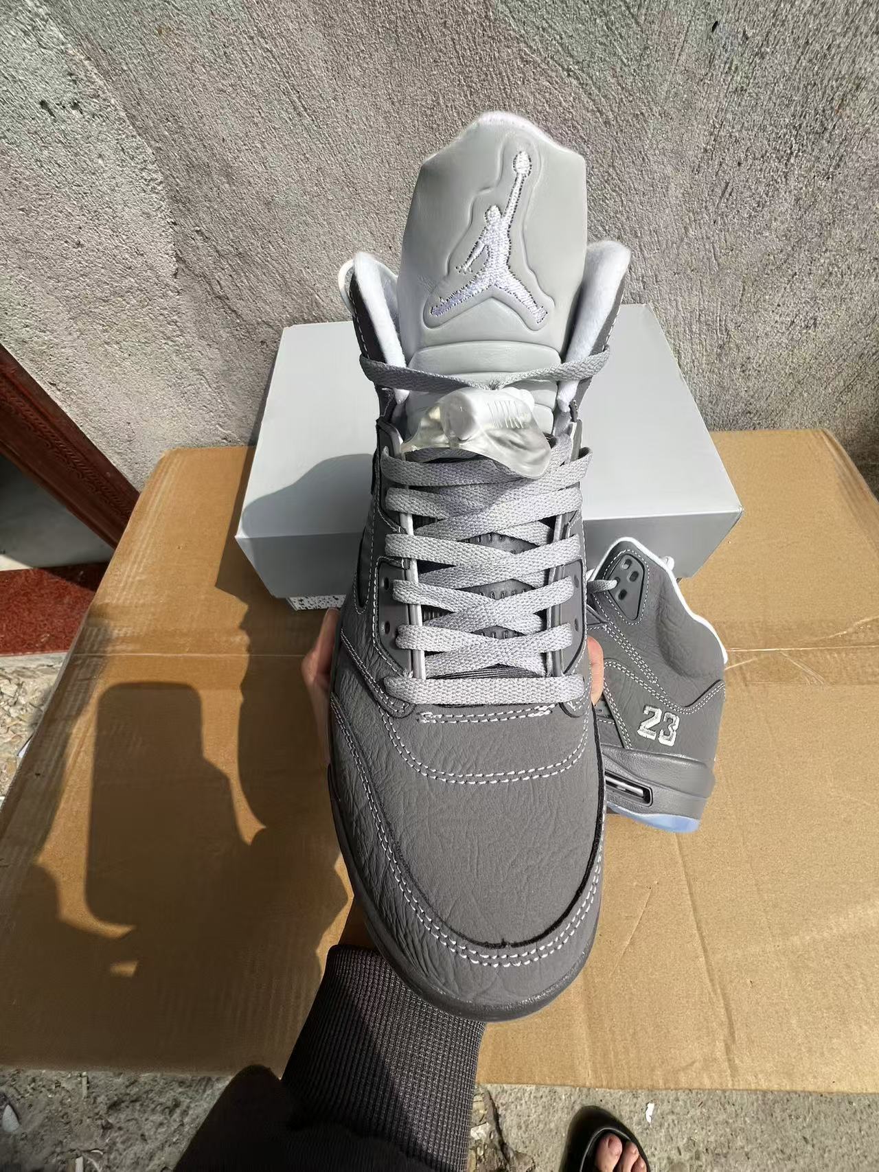 Air Jordan 5 Retro "Wolf Grey"