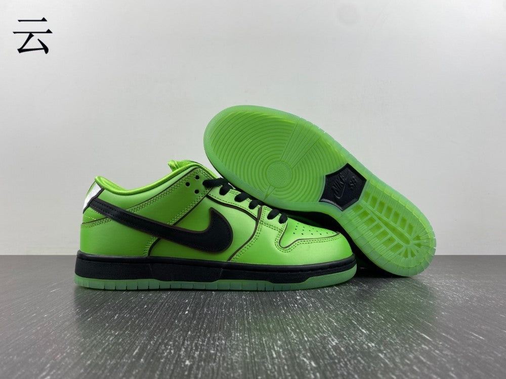 the The Powerpuff Girls x Nike SB Dunk Low "Buttercup"