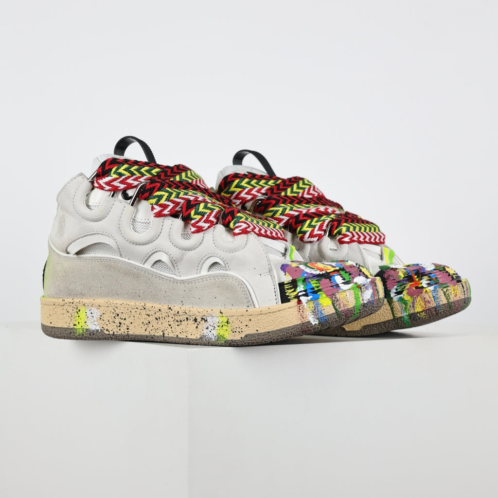 Lanvin x Gallery Dept. Painted Leather Curb Sneaker