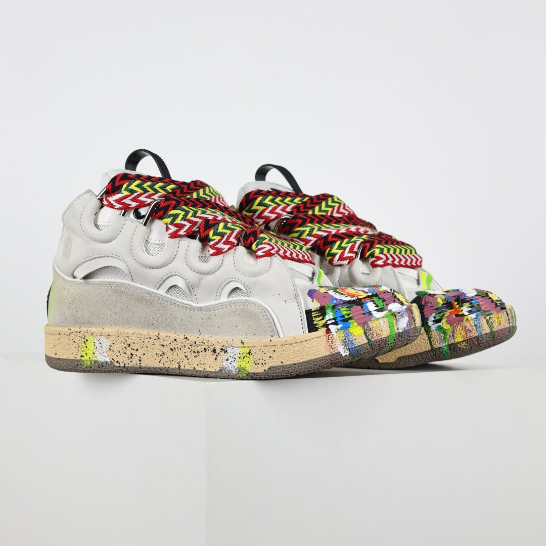 Lanvin x Gallery Dept. Painted Leather Curb Sneaker