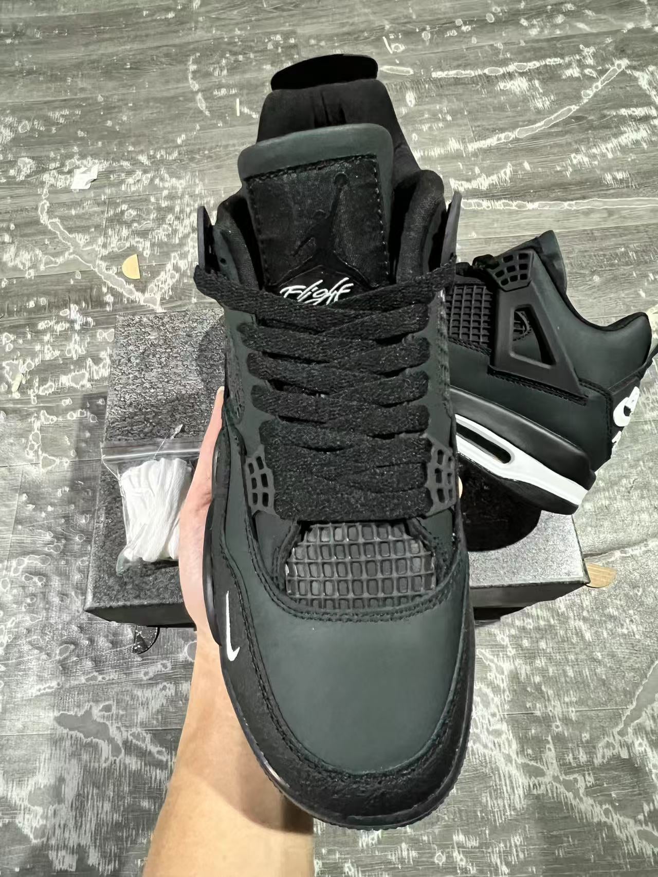 Nigel Sylvester x Air Jordan 4 "Black"