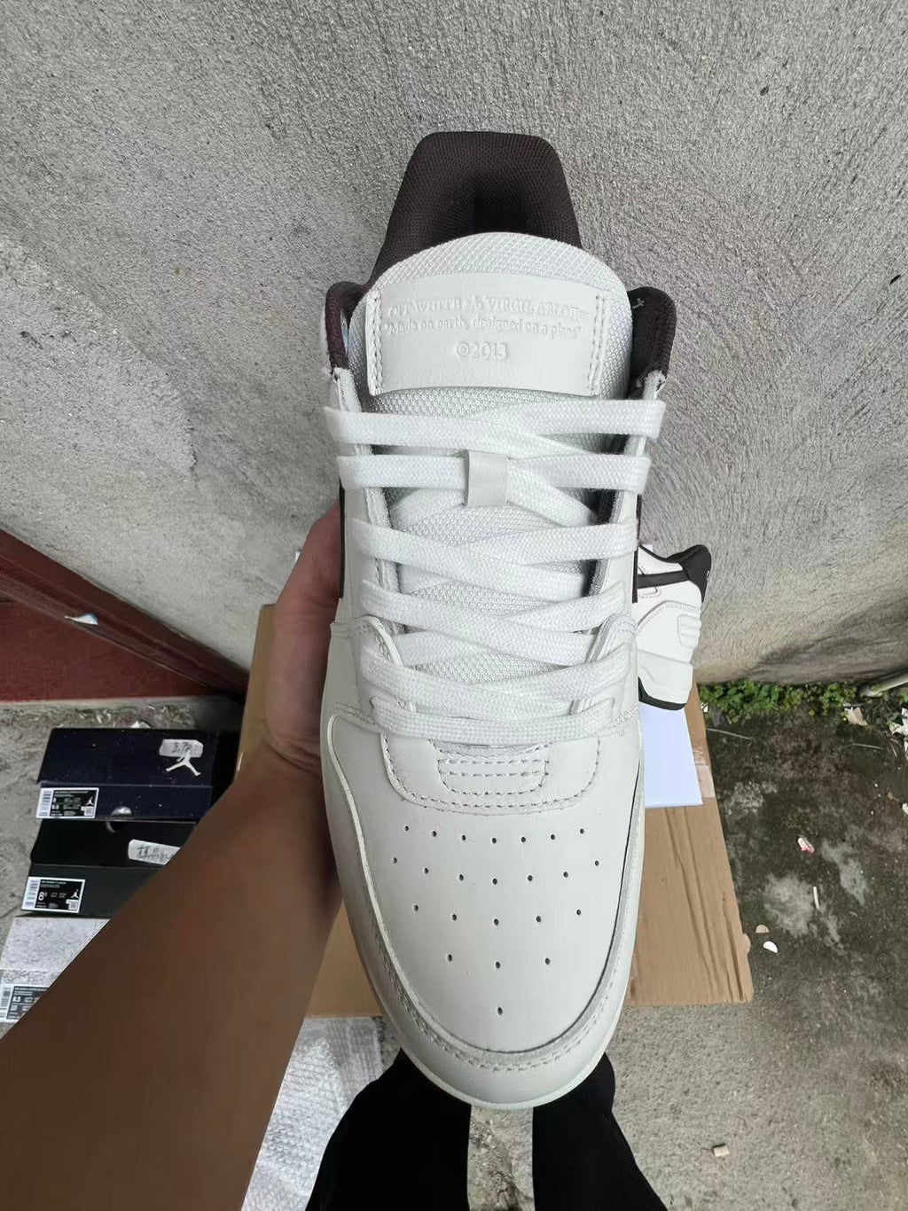 Off-White “Out Of Office” (OOO) Low-Top Sneakers
