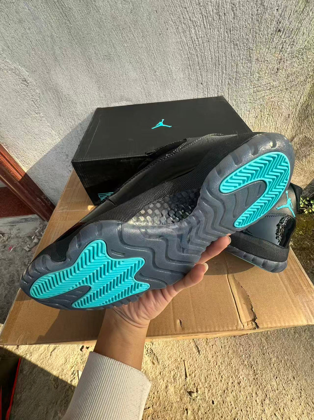 the Air Jordan 11 Retro "Gamma Blue."